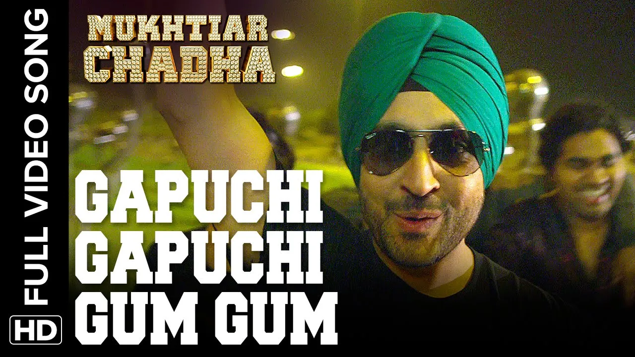 Gapuchi Gapuchi Gum Gum - Diljit Dosanjh Poster